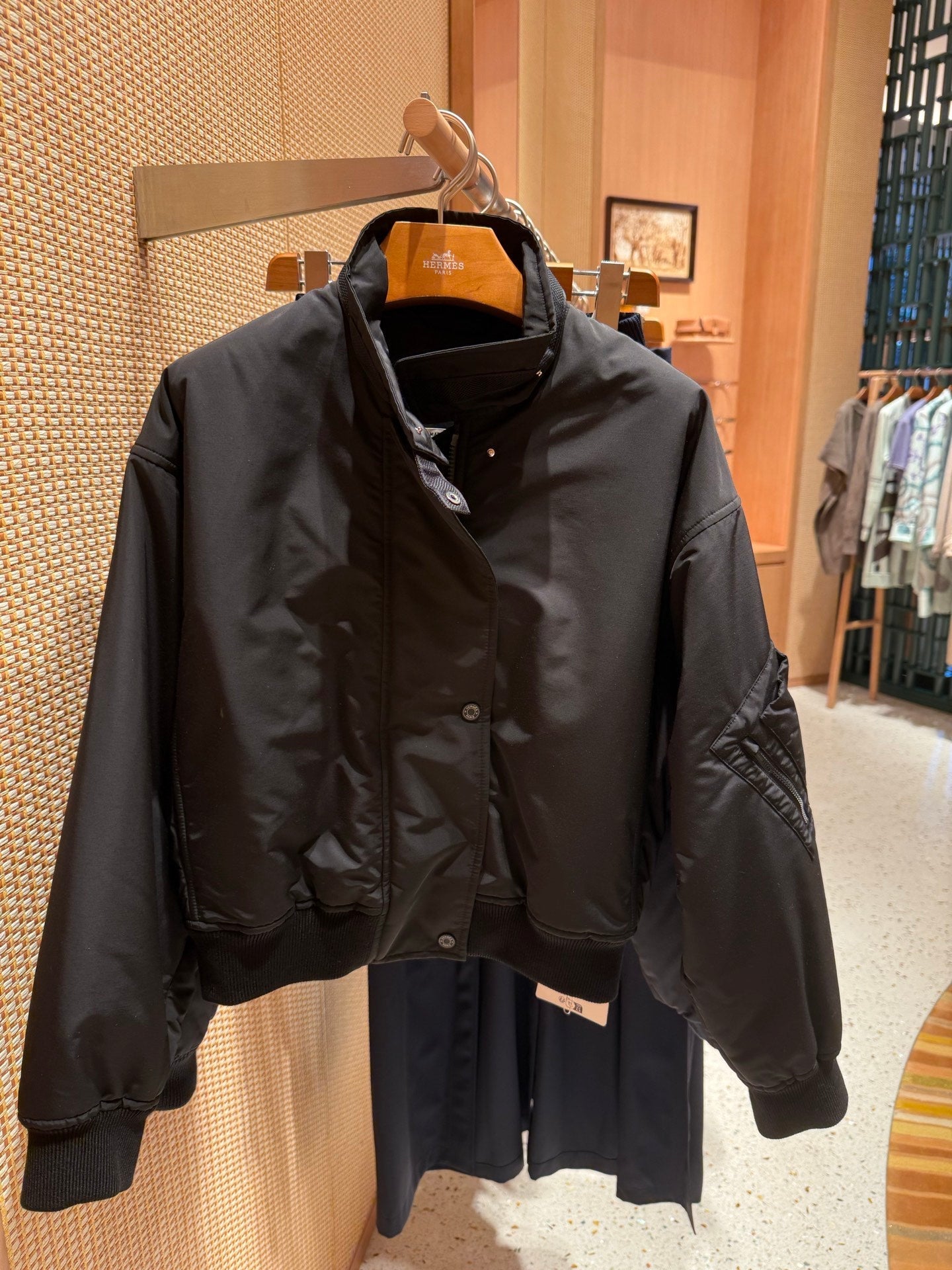 HERMES 25S BOMBER JACKET 270