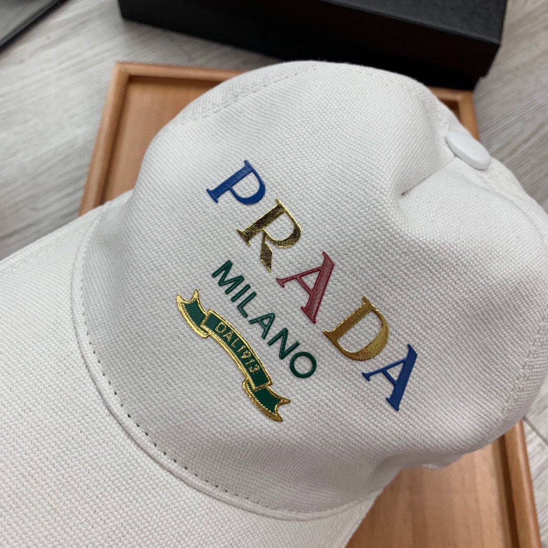 BASEBALL HAT IN WHITE FABRIC 269984