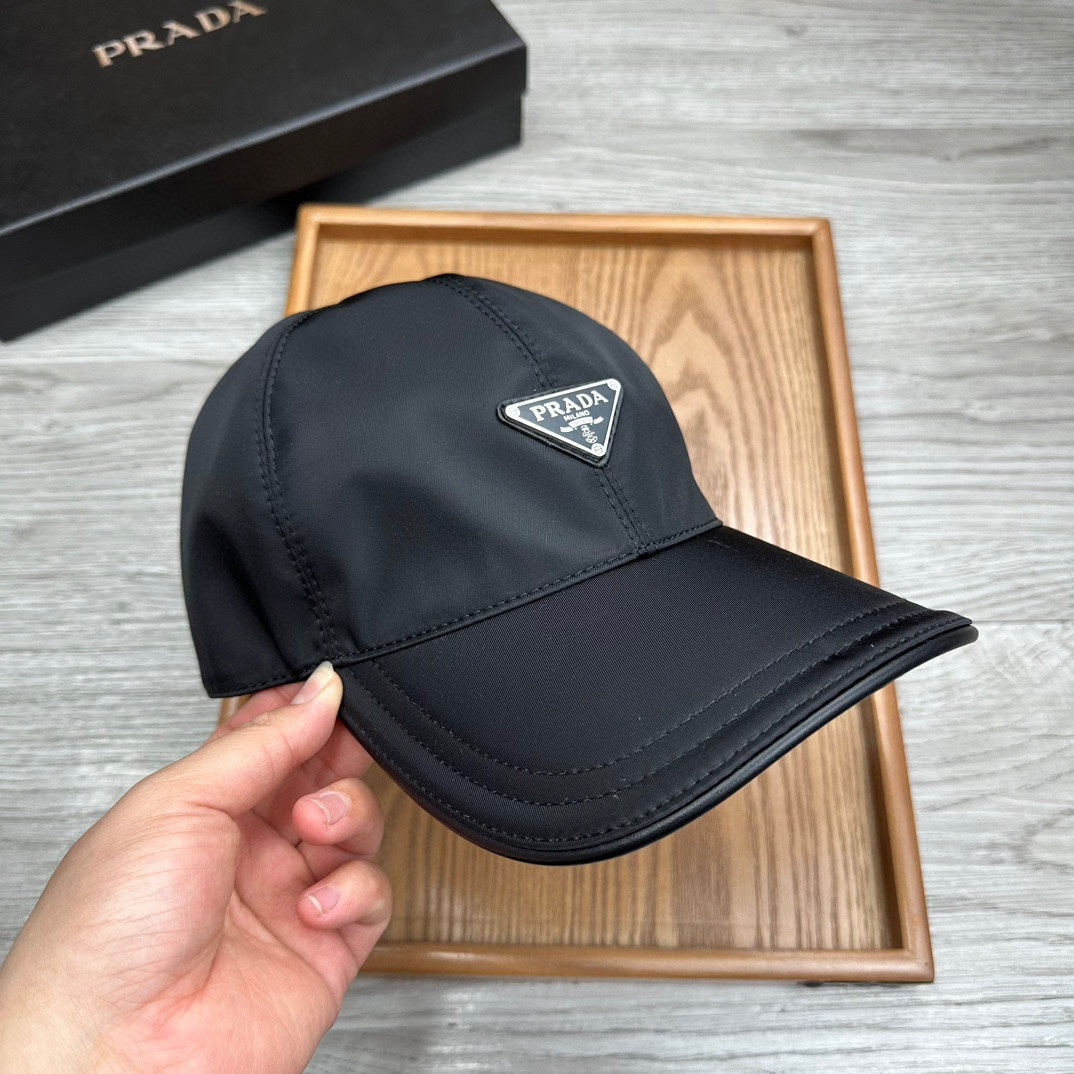 BASEBALL HAT IN BLACK RE-NYLON 214514