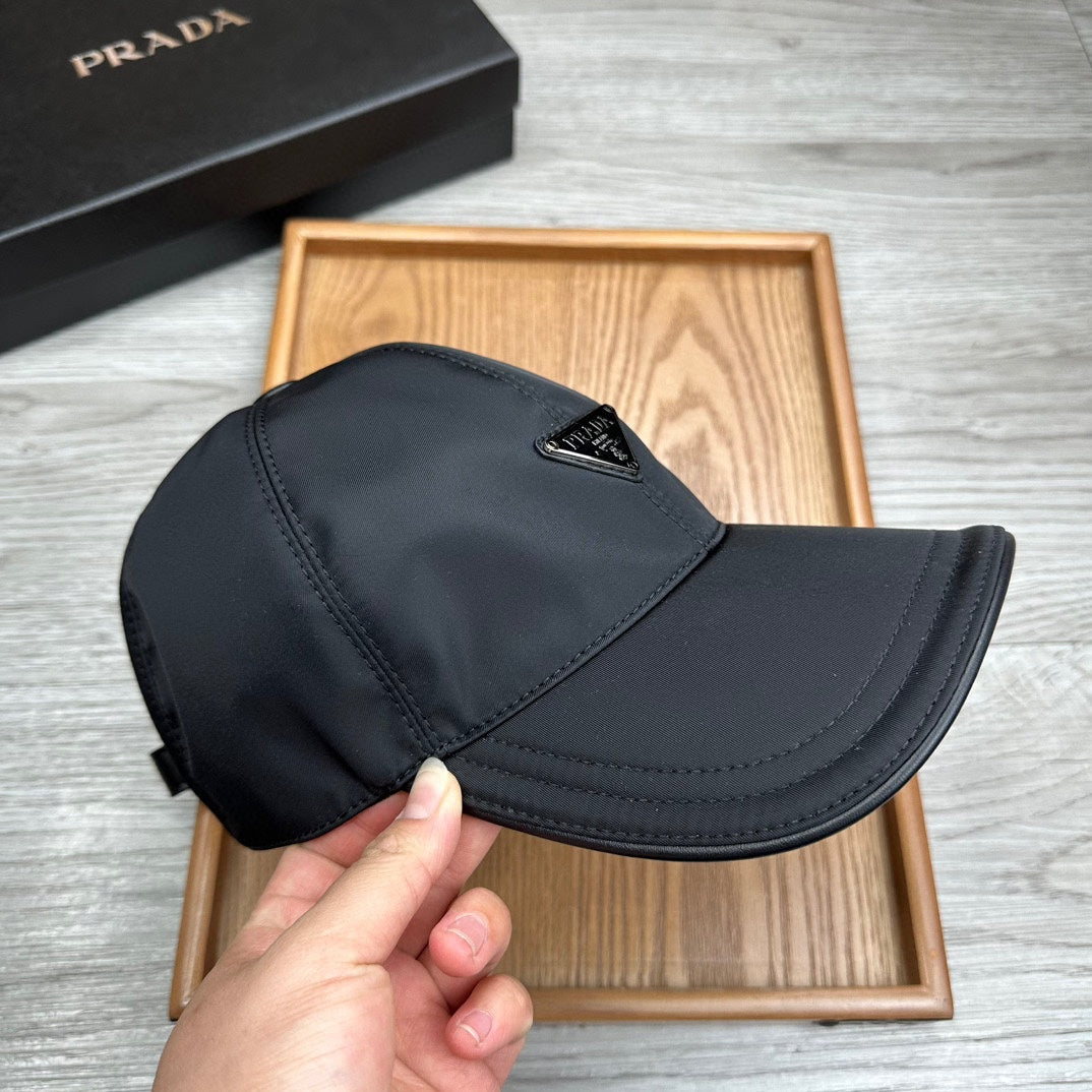 BASEBALL HAT IN BLACK RE-NYLON 214514