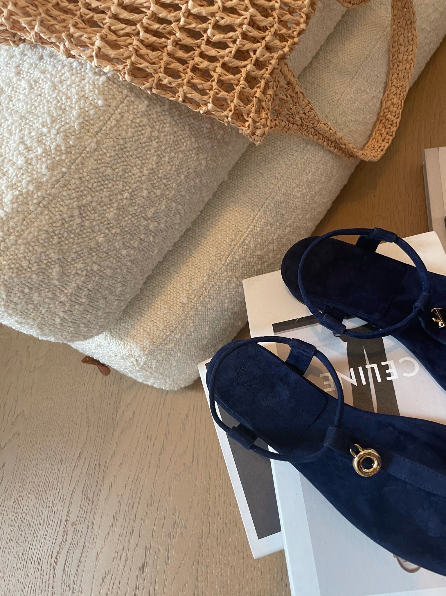 LP MINDIL SANDAL NAVY SUEDE