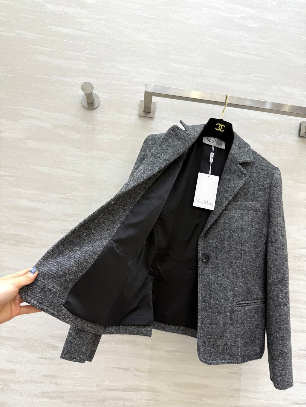 MAX MARA 25S KNIT VEST BLAZER 665254