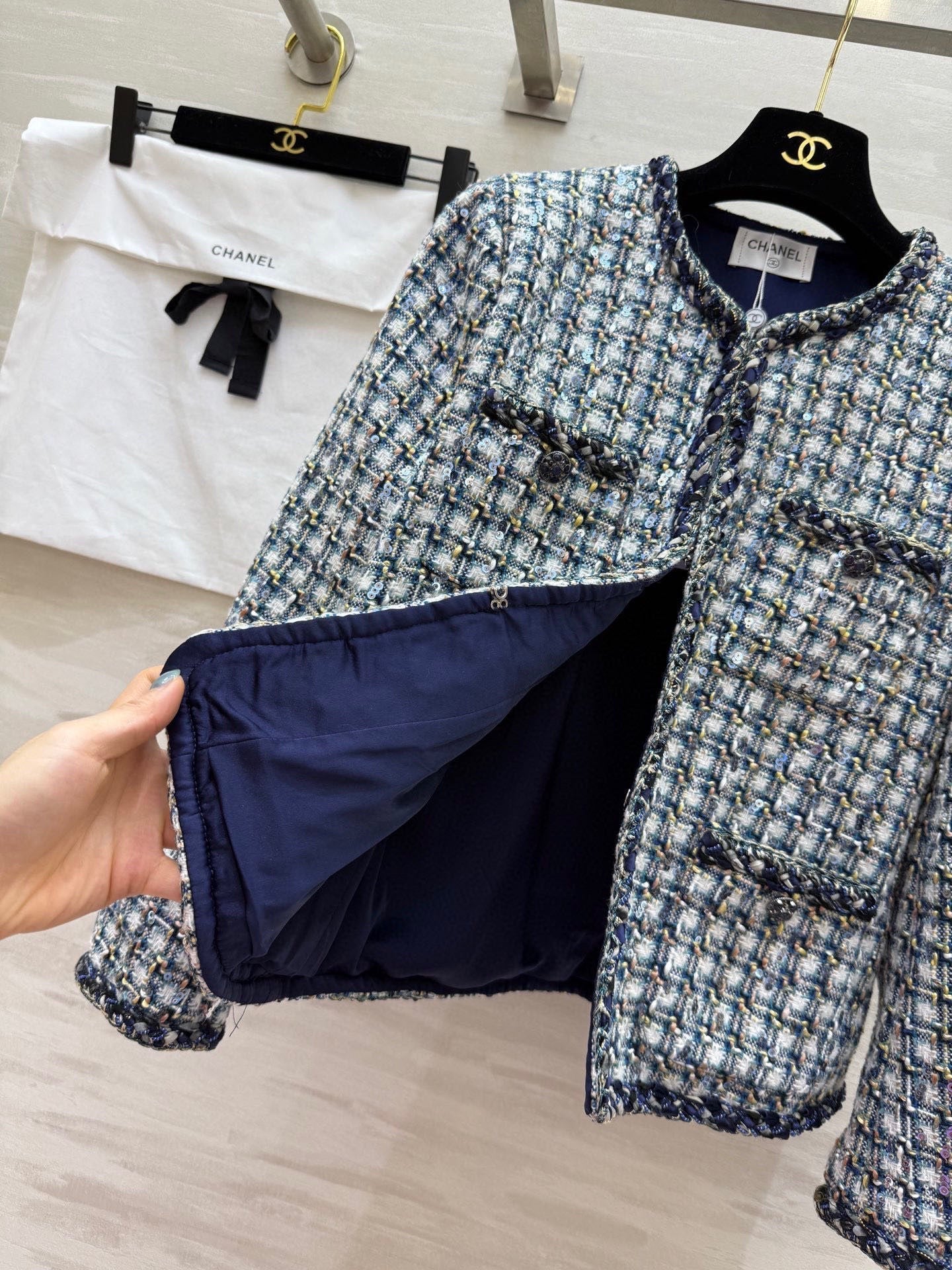 CHANEL 25S TWEED JACKET 477