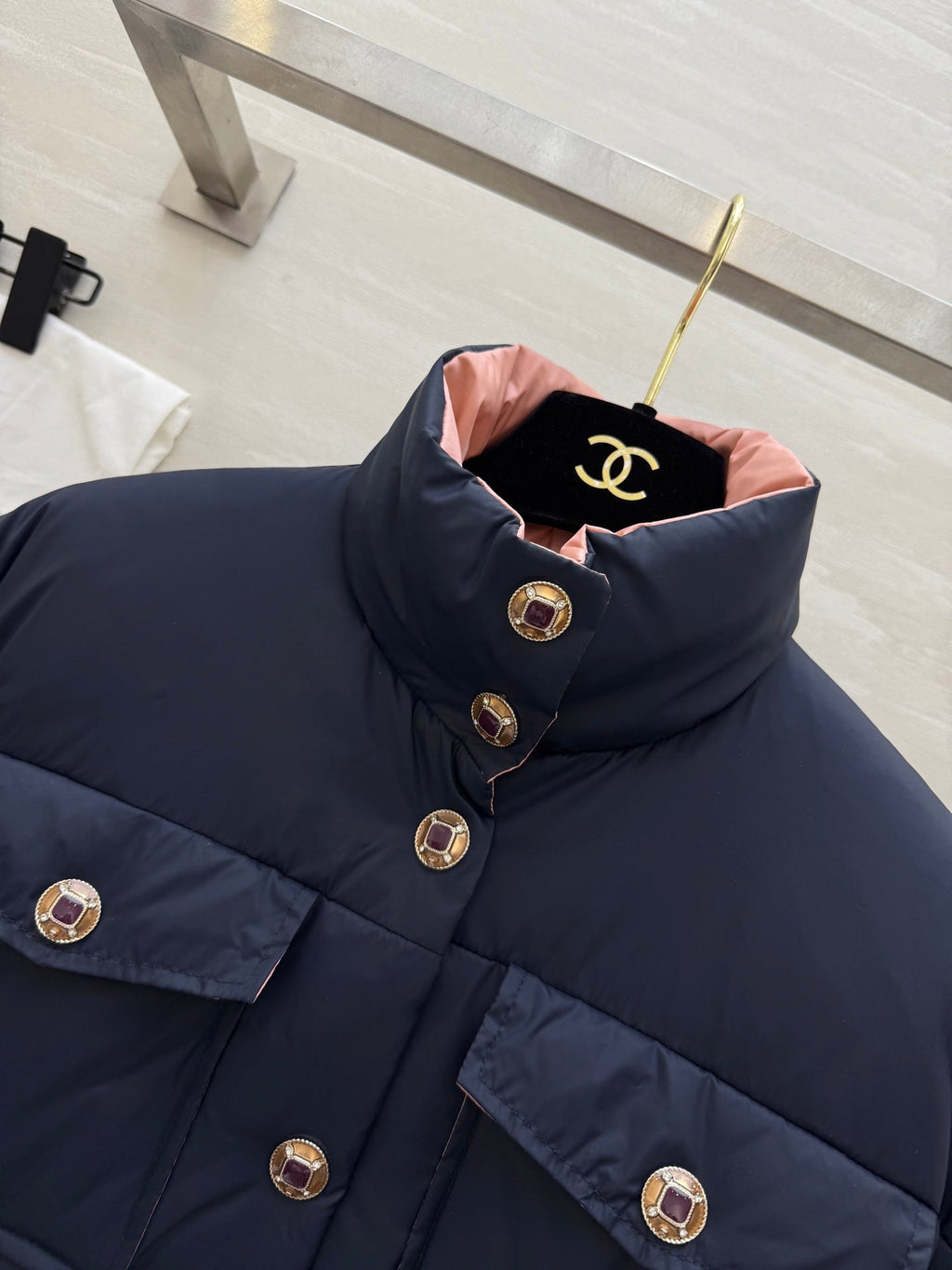 CHANEL 25S COCO NEIGE LONG COAT 483