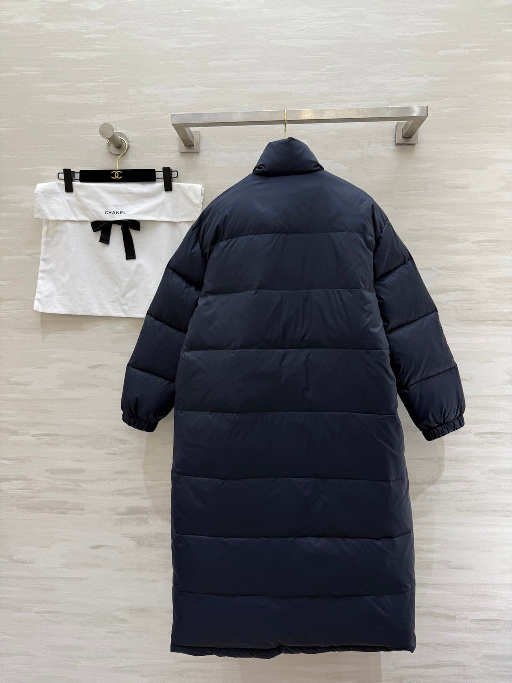 CHANEL 25S COCO NEIGE LONG COAT 483
