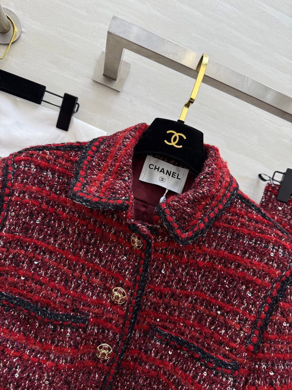 CHANEL 25S TWEED SUIT SET 633