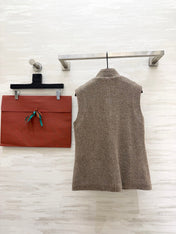 LORO PIANA 26S KNIT VEST JACKET 660