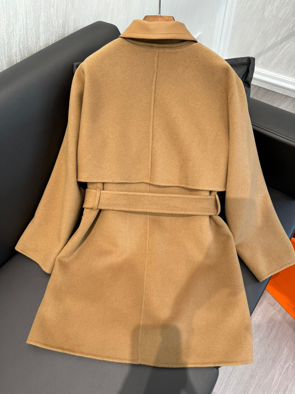 HERMES 25S MID-LENGTH CASHMERE COAT 285