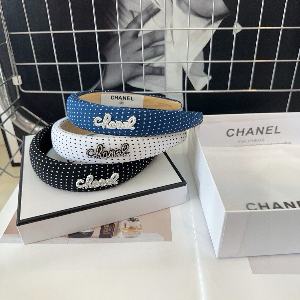 WHITE FABRIC HAIRBAND 423657