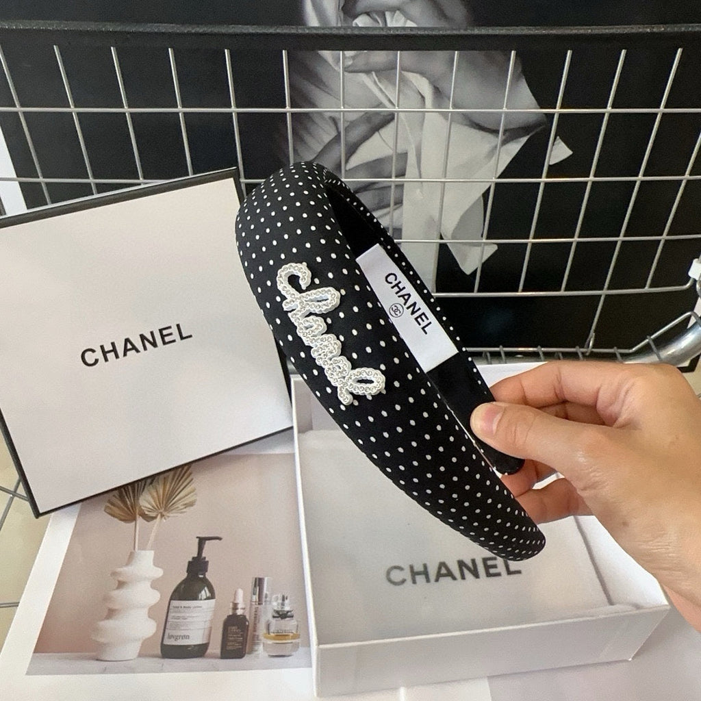 BLACK FABRIC HAIRBAND 423658