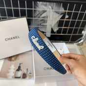 NAVY BLUE FABRIC HAIRBAND 423659