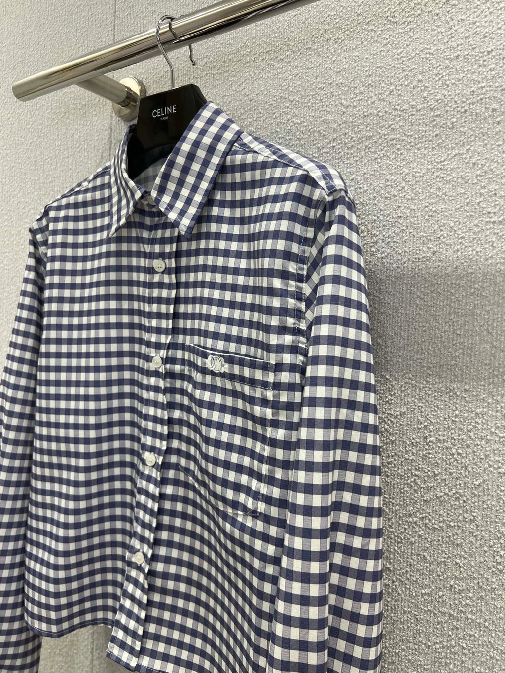 CELINE 25S CHECKED SHIRT 0012