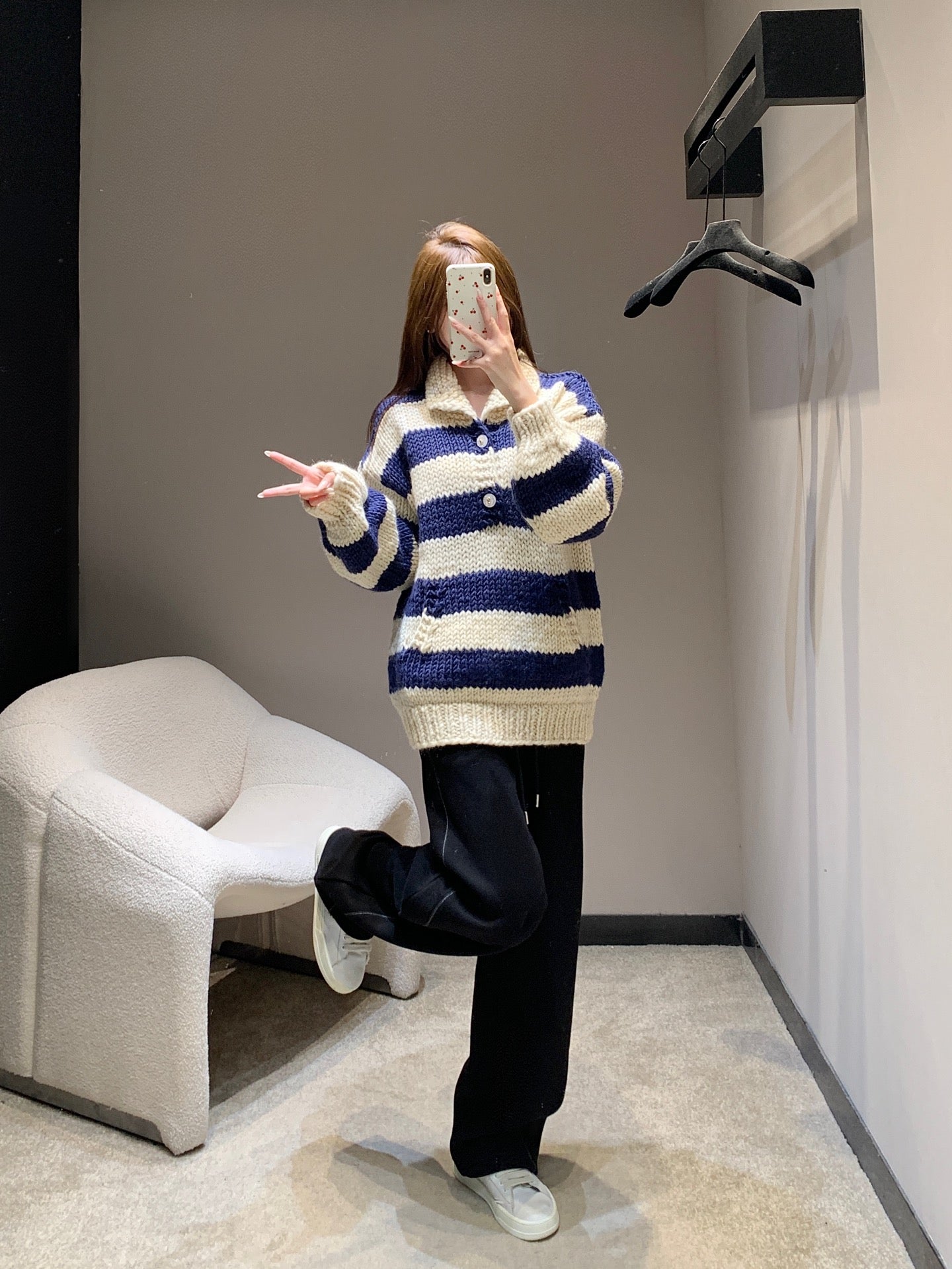 CHANEL 25S KNITTED SWEATER 500