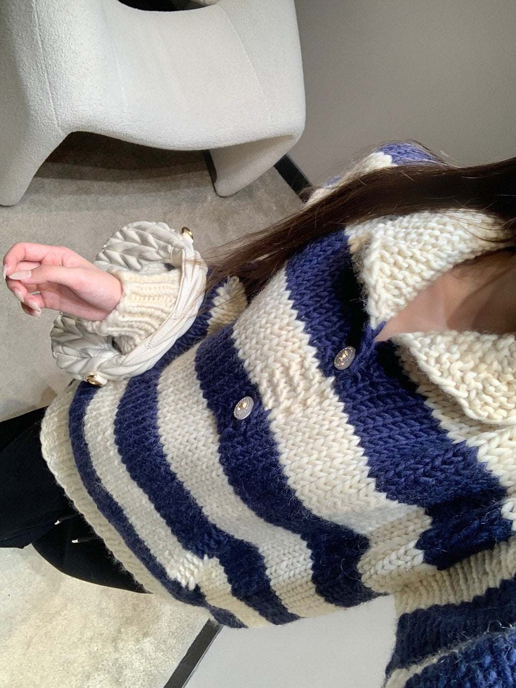 CHANEL 25S KNITTED SWEATER 500
