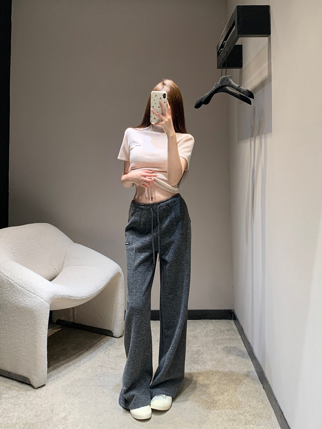 MIUMIU WIDE-LEG PANTS STYLE 657