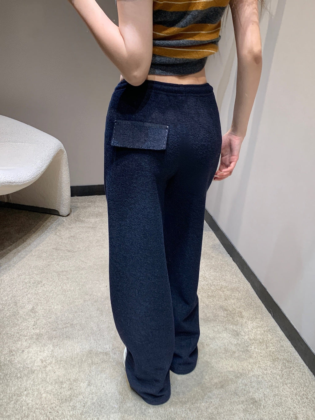 MIUMIU WIDE-LEG PANTS STYLE 656