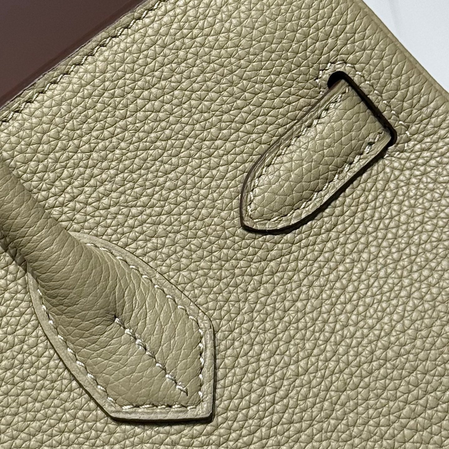 25S HERMES BIRKIN 30 IN CROMWELL GRAY CALFSKIN GOLD HARDWARE