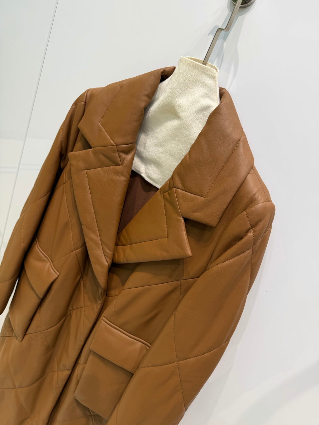 MAX MARA 25S QUILTED LONG COAT 029