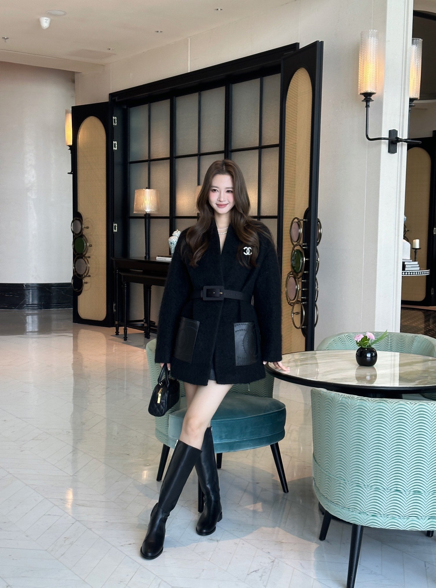 CHANEL 25S KNIT SWEATER COAT 622