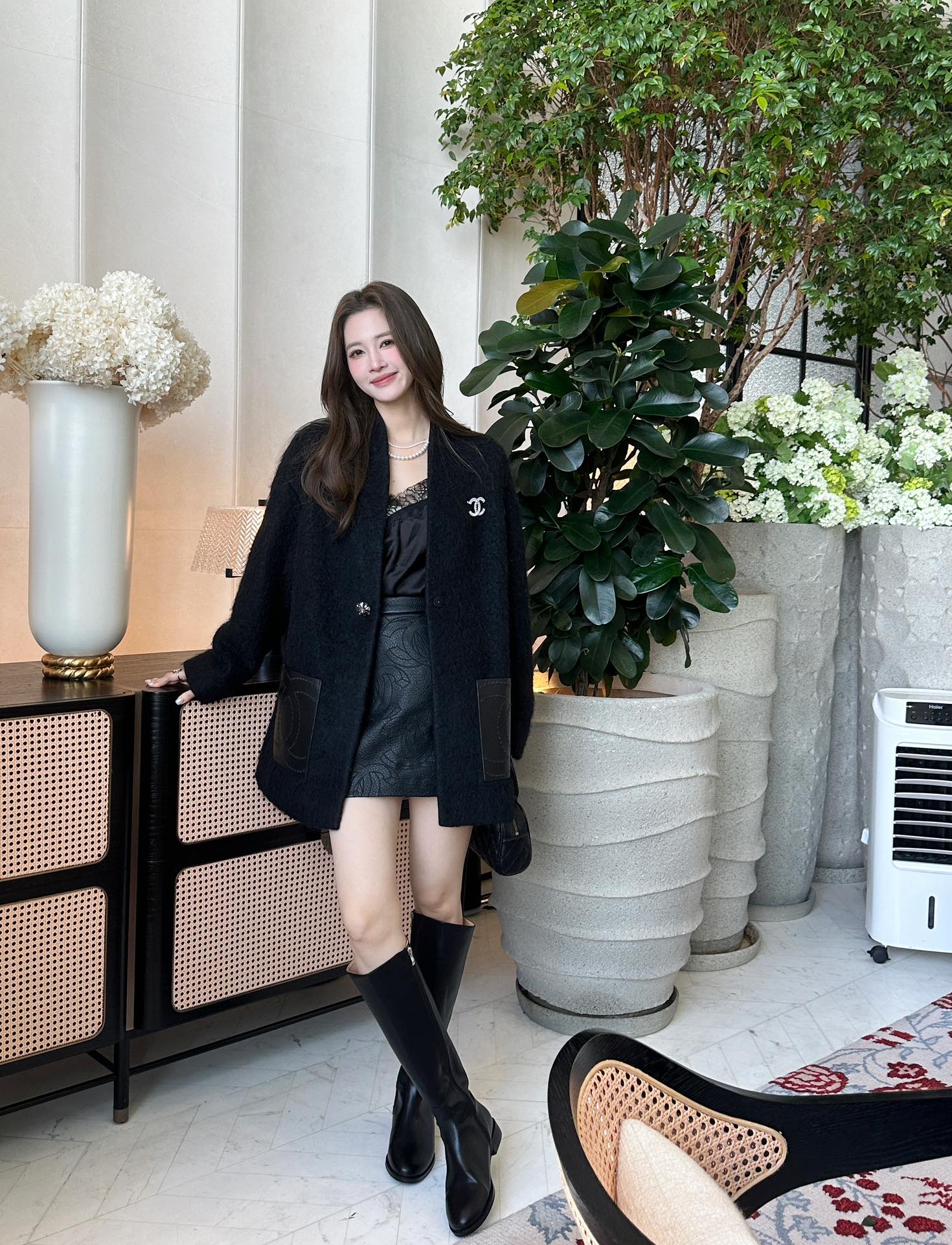 CHANEL 25S KNIT SWEATER COAT 622