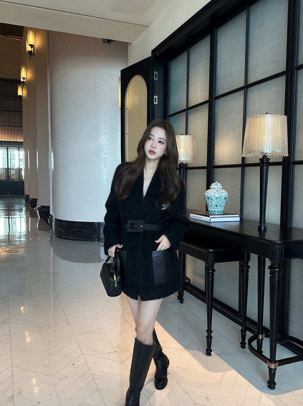 CHANEL 25S KNIT SWEATER COAT 622