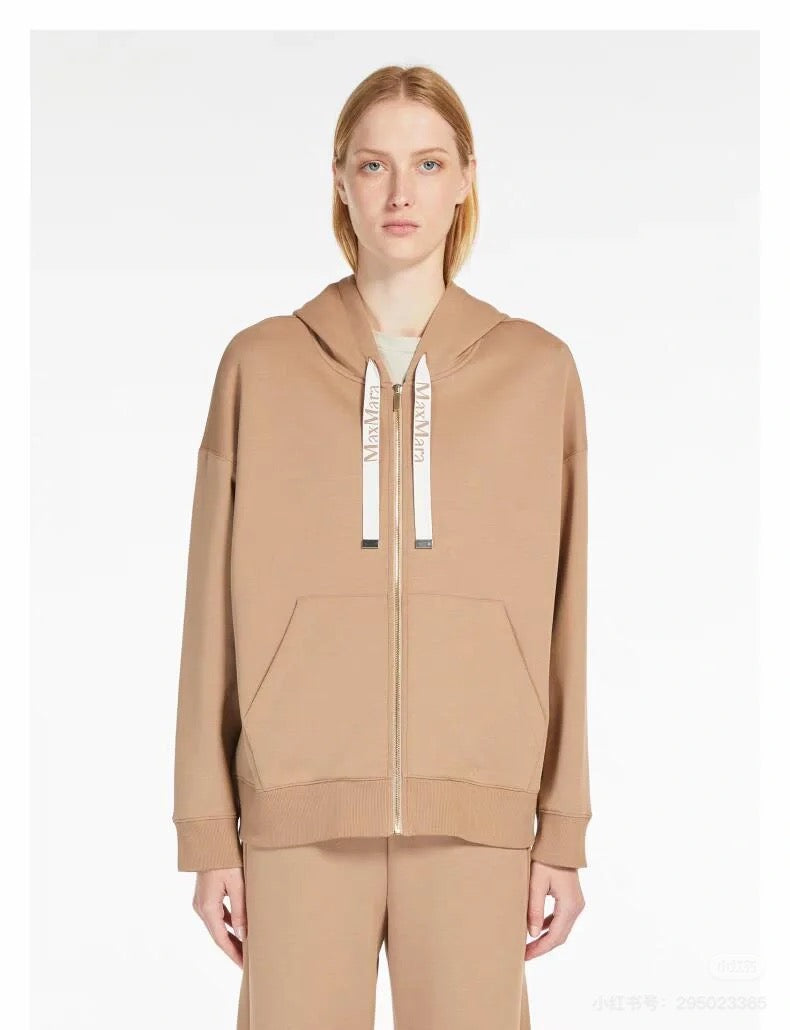 MAX MARA 25S HOODIE AND SWEATPANTS SET 140