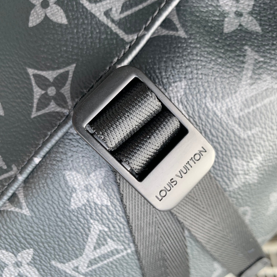 GETAWAY BACKPACK 50 IN BLACK MONOGRAM ECLIPSE CANVAS AND CALFSKIN