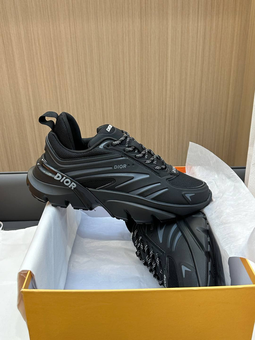 B44 BLADE SNEAKER BLACK TECHNICAL MESH AND TECHNICAL FABRIC