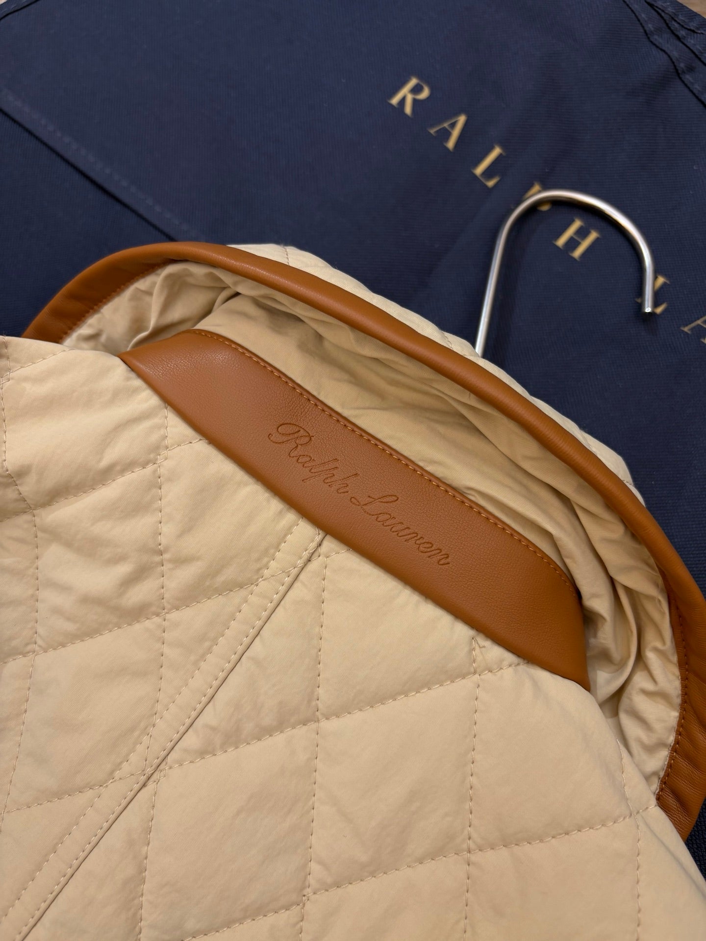 RALPH LAUREN 25S COTTON MAILLARD-COLOR JACKET 200