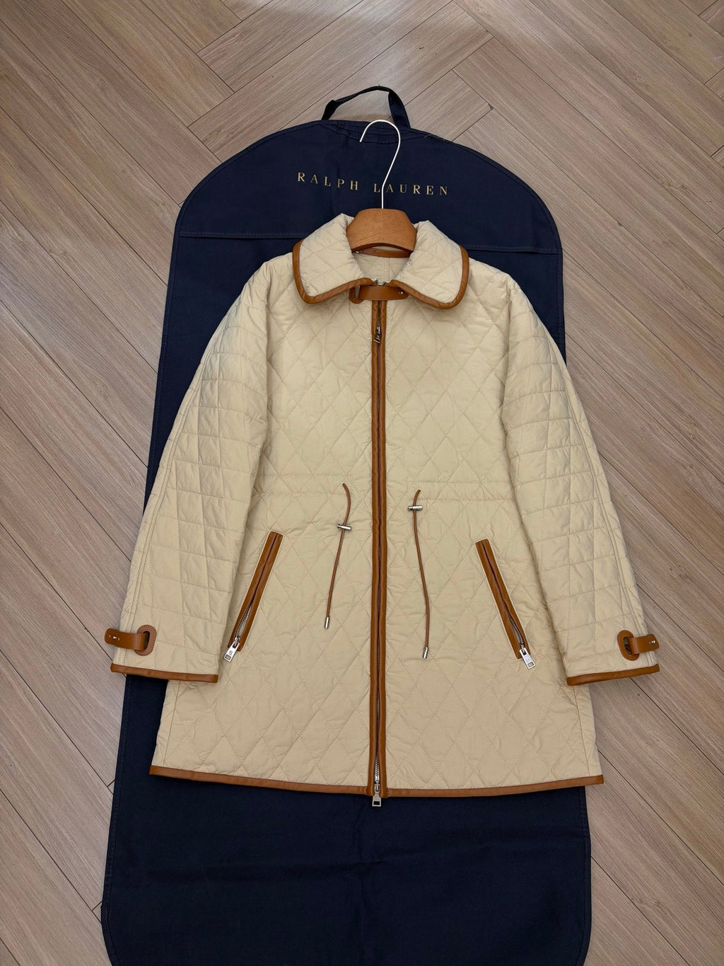 RALPH LAUREN 25S COTTON MAILLARD-COLOR JACKET 200