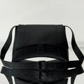 DOWNTOWN S CROSSBODY BAG 30 IN BLACK SOFT LAMBSKIN