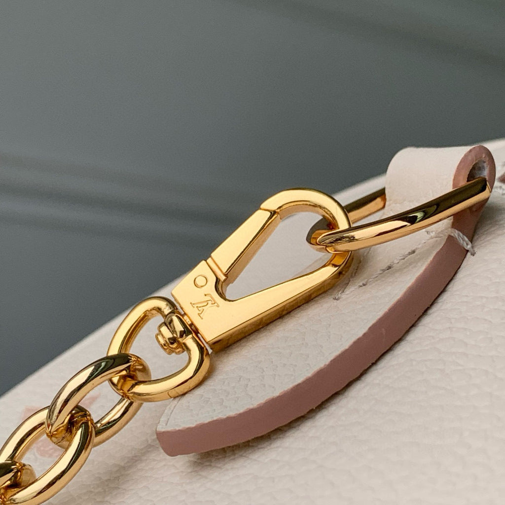 SPEEDY BANDOULIÈRE 20.5 IN LIGHT PINK MONOGRAM EMPREINTE CANVAS