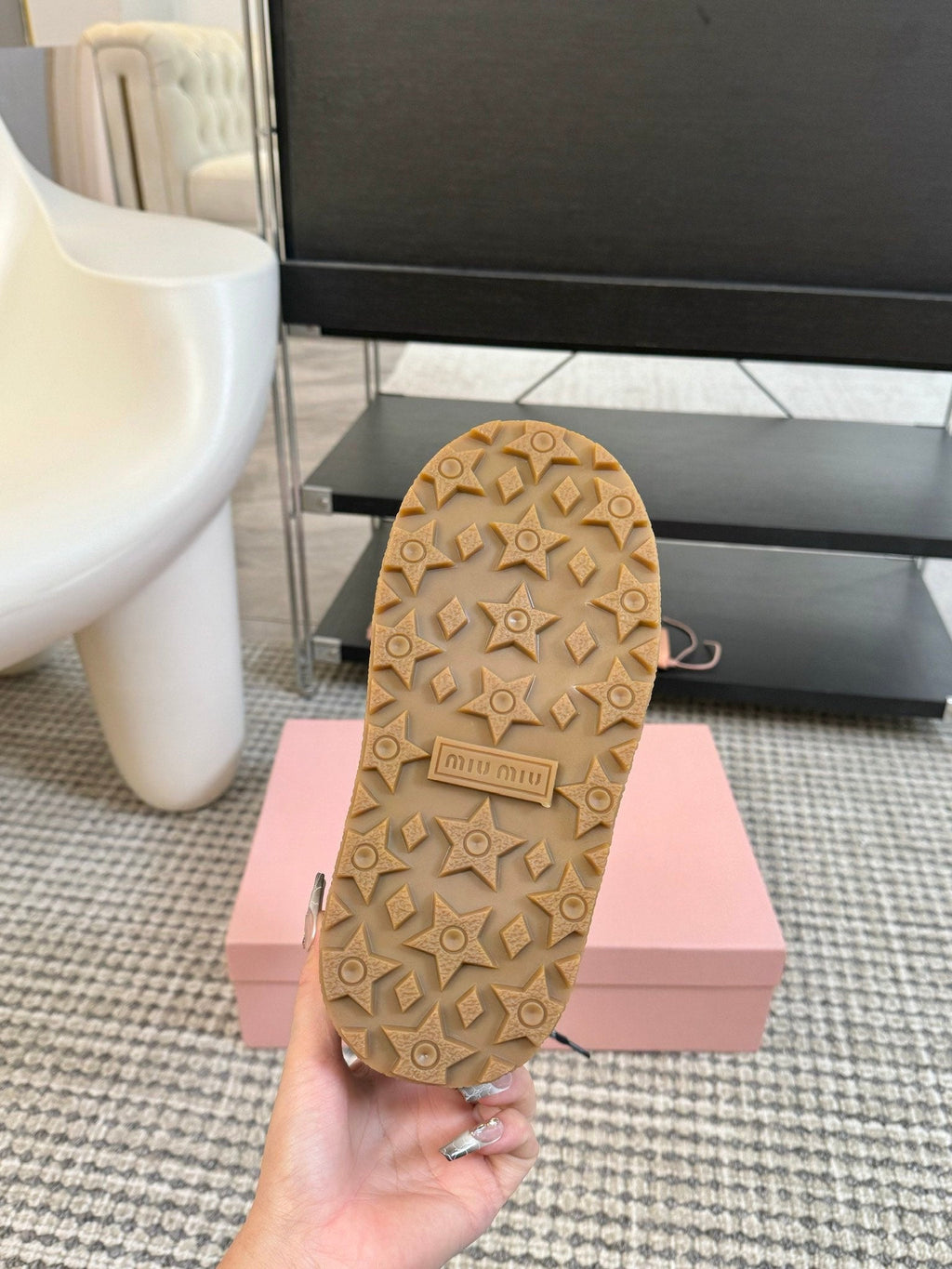 SNOW LONG BOOTS IN BLACK WRINKLED NYLON