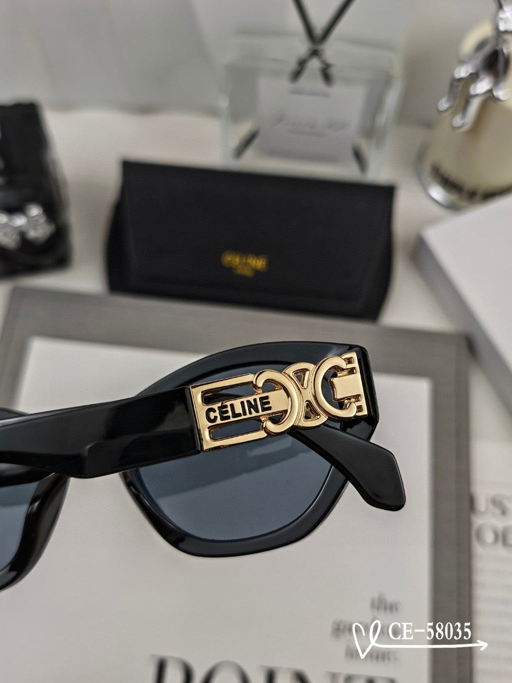 TRIOMPHE SUNGLASS 58035 IN ACETATE