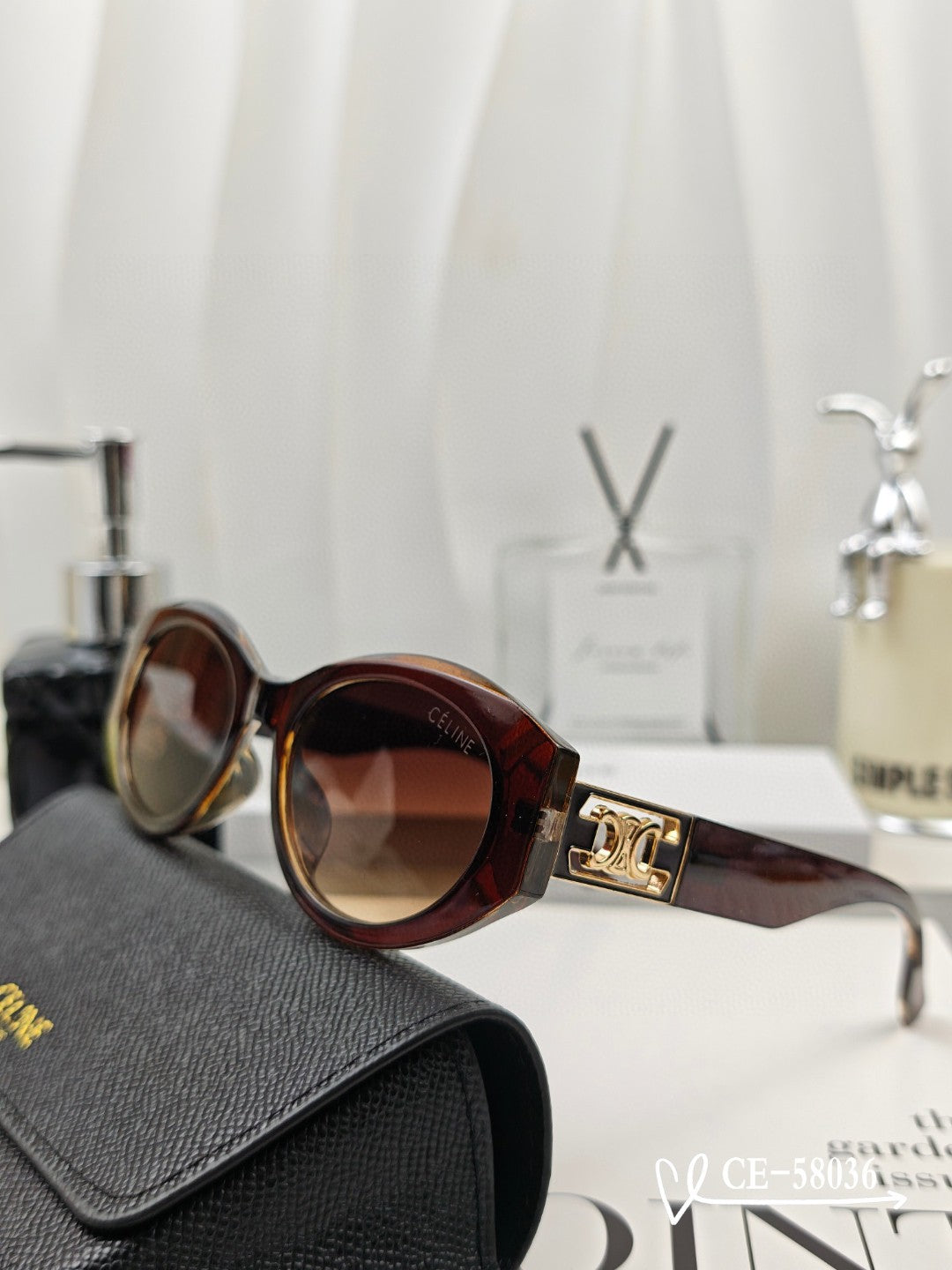 TRIOMPHE SUNGLASSES 58036 IN ACETATE