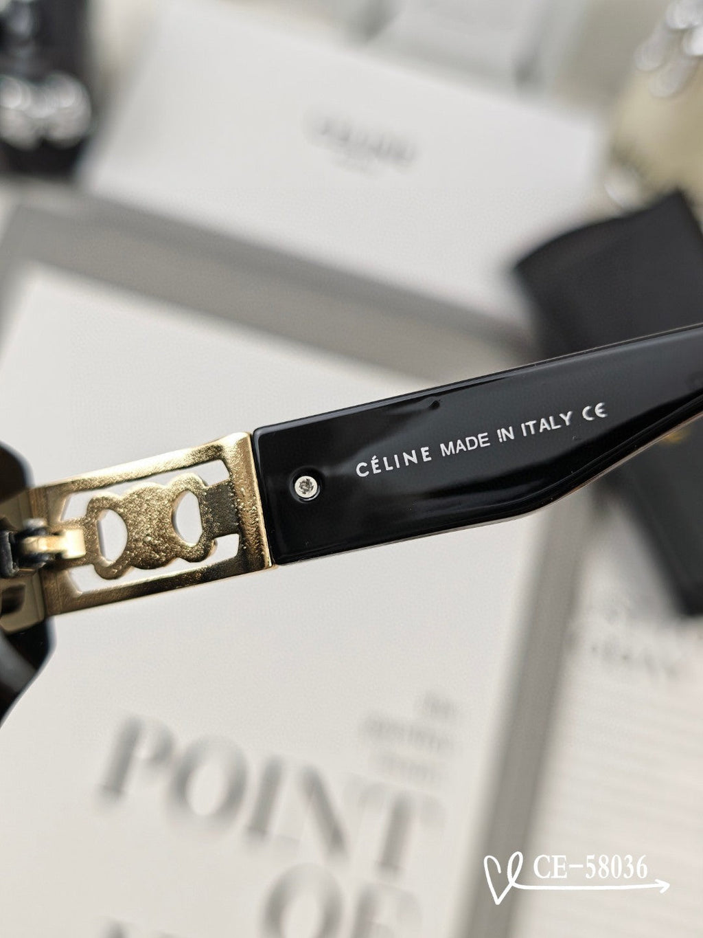 TRIOMPHE SUNGLASSES 58036 IN ACETATE