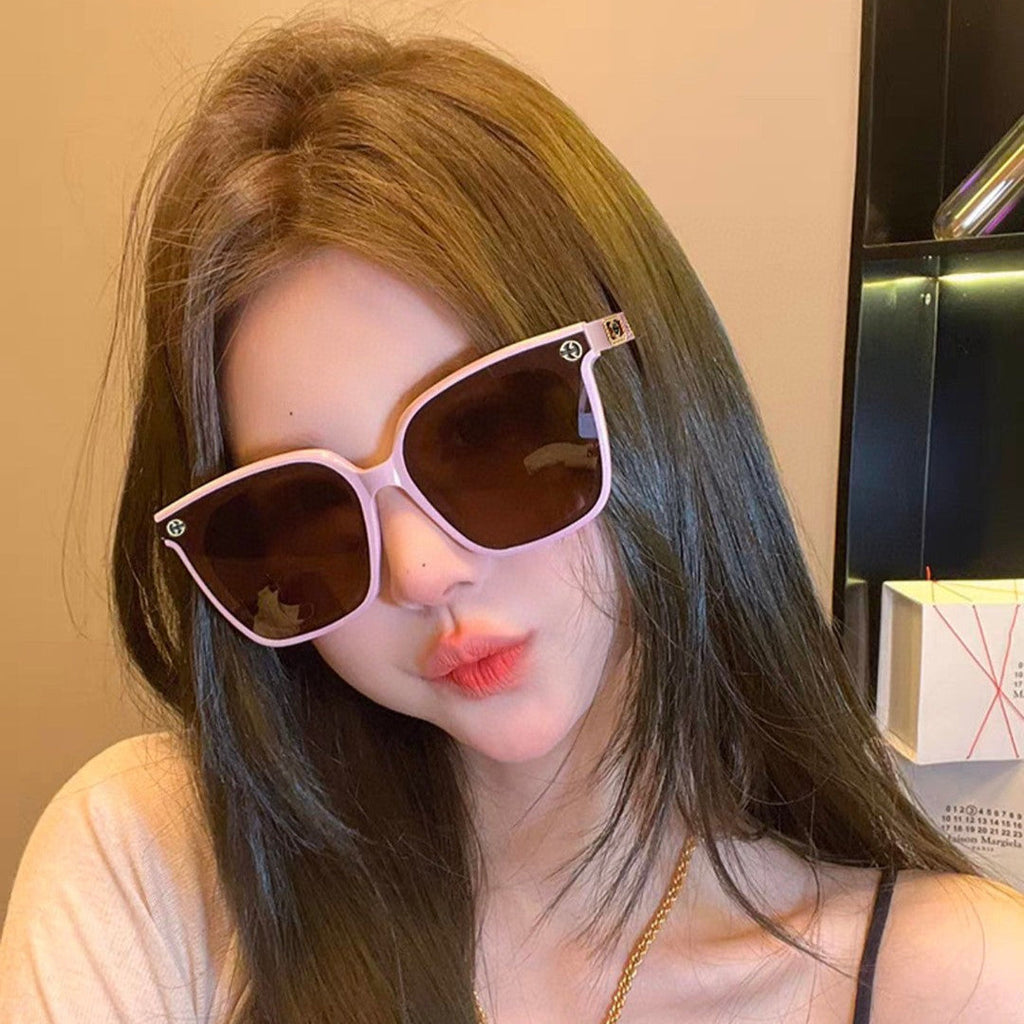 BUTTERFLY FRAME SUNGLASSES 53028 IN ACETATE