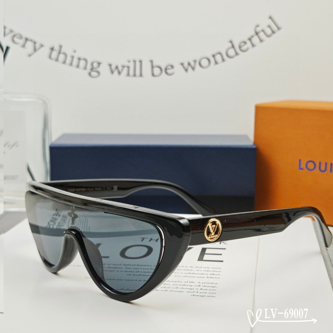 SPLIT CAT EYE SUNGLASSES 69007 IN ACETATE