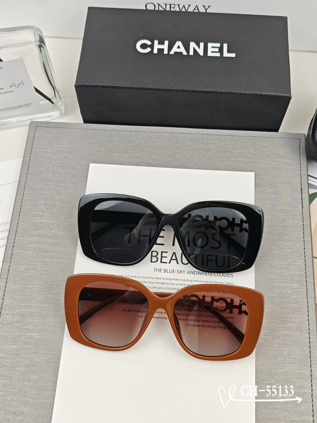 SQUARE SUNGLASSES 55133 IN ACETATE METAL FRAME