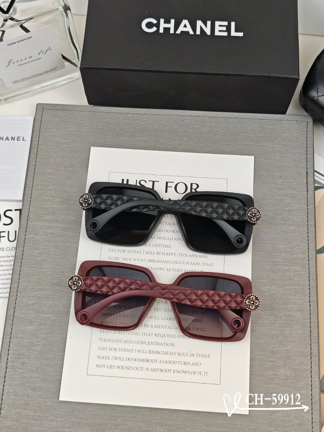 SQUARE SUNGLASSES 59912 IN ACETATE