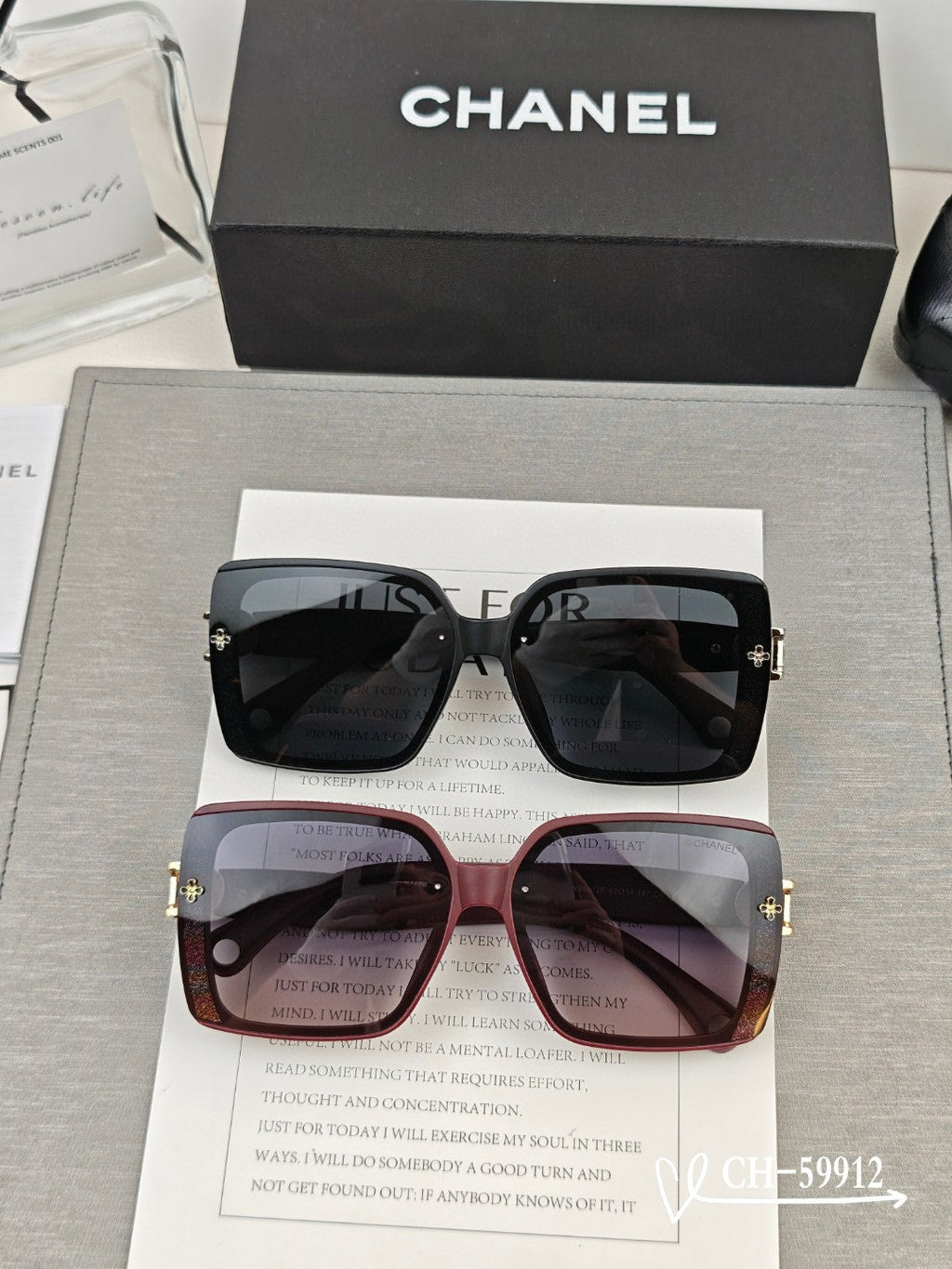 SQUARE SUNGLASSES 59912 IN ACETATE