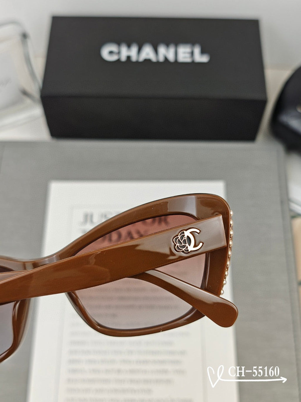 CAT EYE SUNGLASSES 55160 IN ACETATE