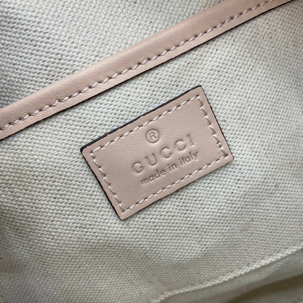 BLONDIE MINI SHOULDER BAG 21 IN WHITE CALFSKIN