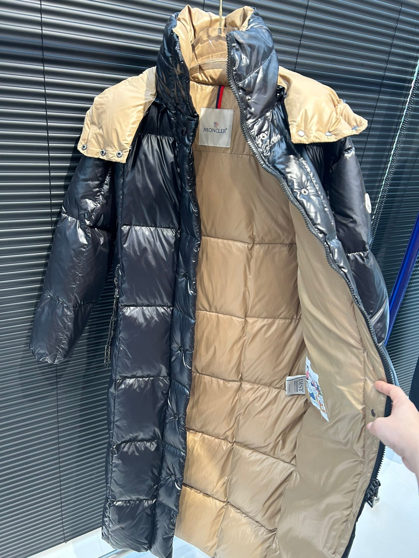 MONCLER LONG PUFFER COAT STYLE 305