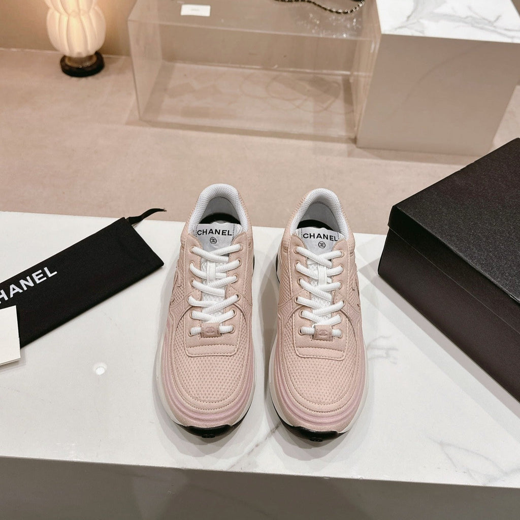 Pale Pink Sneaker Breathable mesh