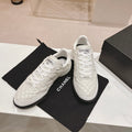 SNEAKERS IN GLOSSY WHITE LAMBSKIN