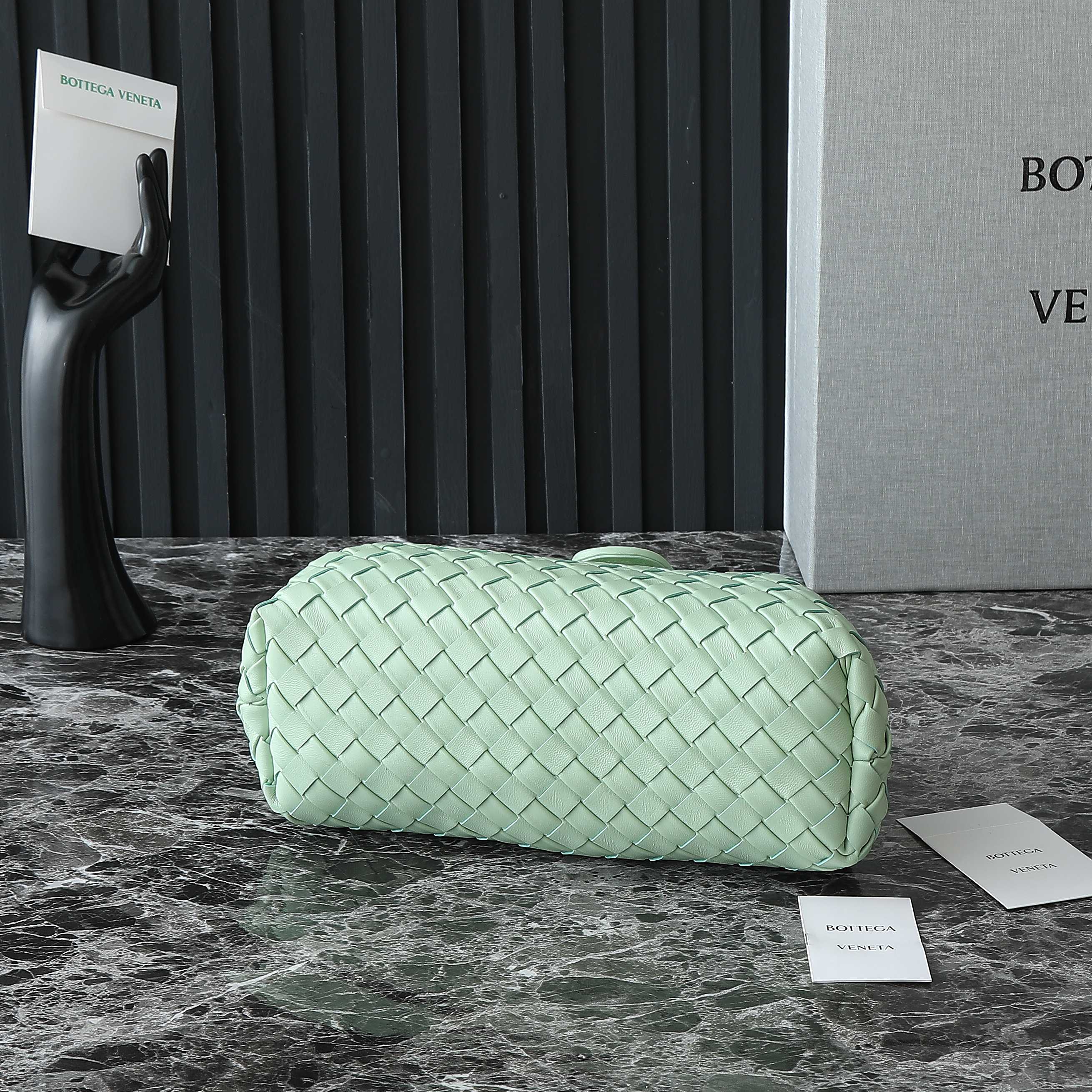 Teen Lauren 1980 With Chain 31.5 Light Green Leather Ghw