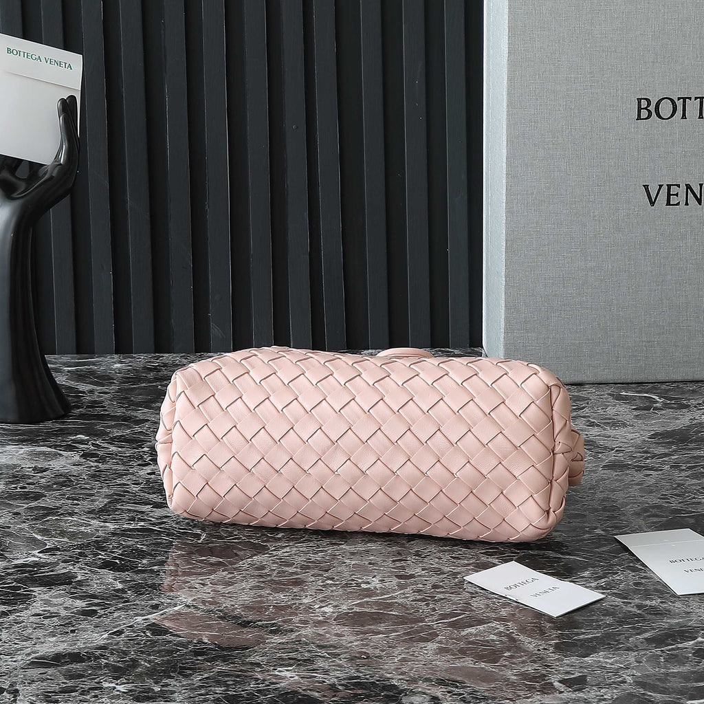 LAUREN 1980 BAG 31 IN MELON PINK LAMBSKIN GOLD STRAP