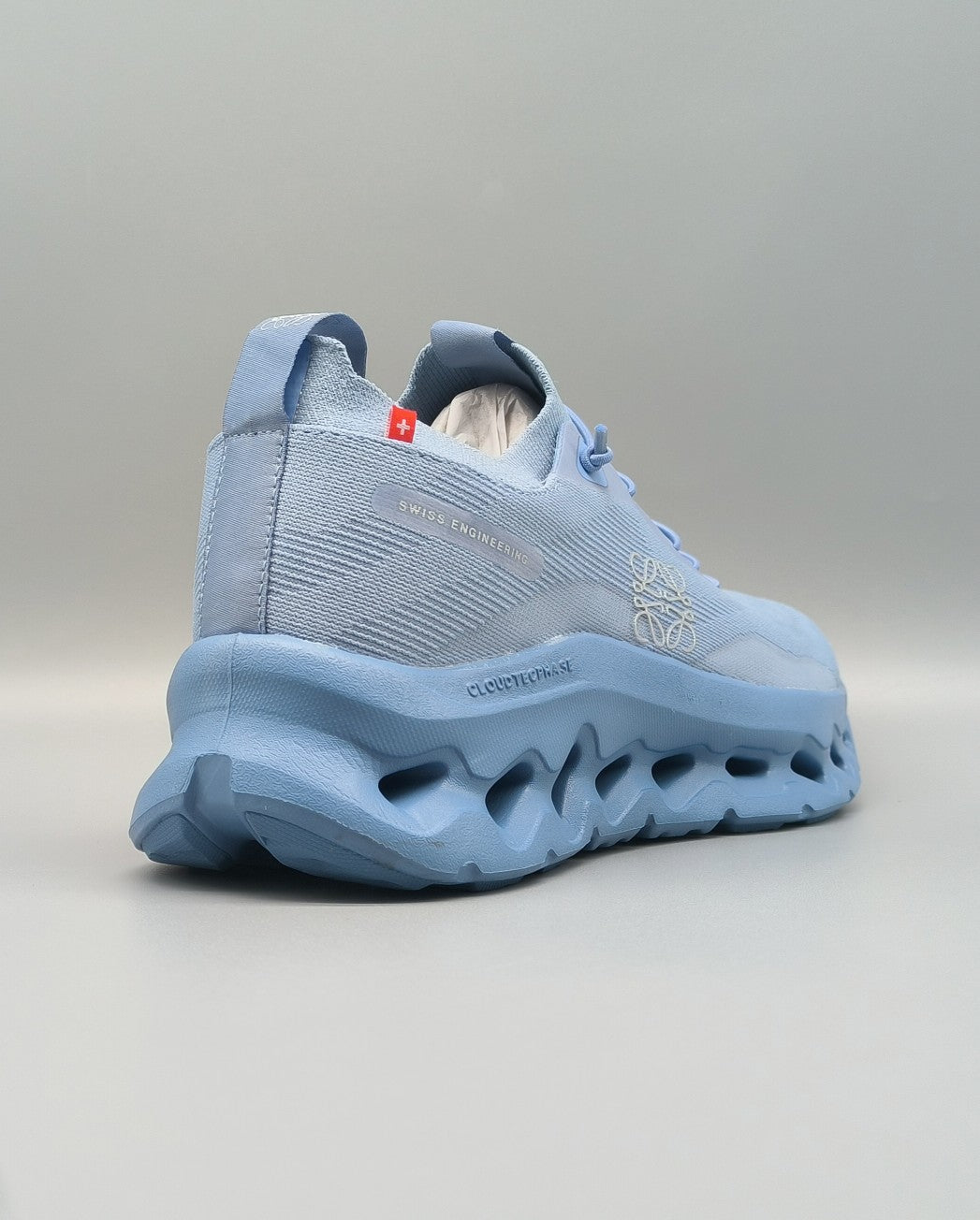 CLOUDTILT SNEAKER IN BABY BLUE RECYCLED POLYESTER