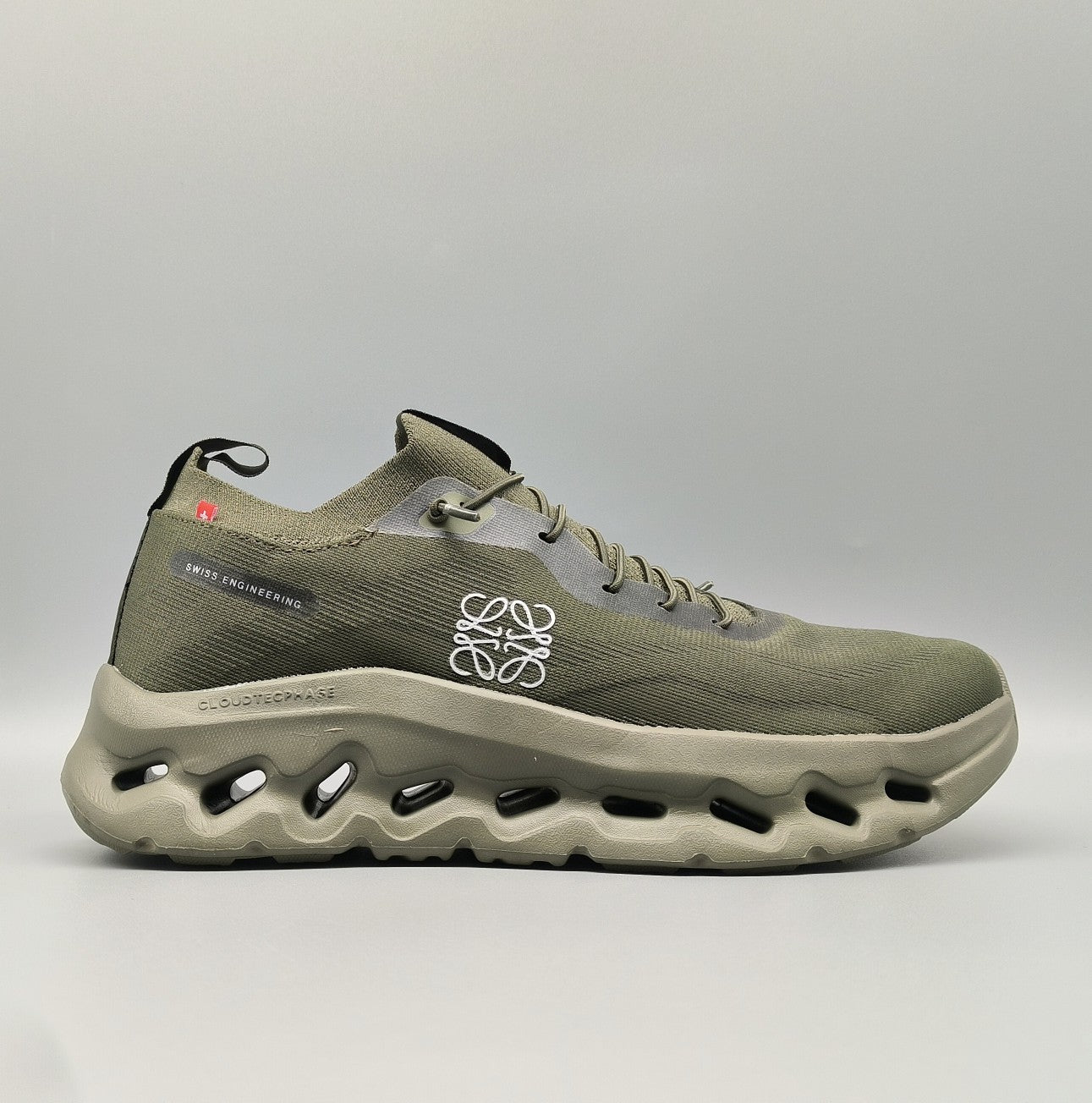 LW CLOUDTILT SNEAKER OLIVE POLYESTER